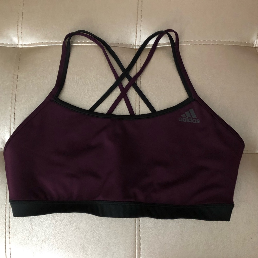 Adidas Sz L (16-18) Sports Bra